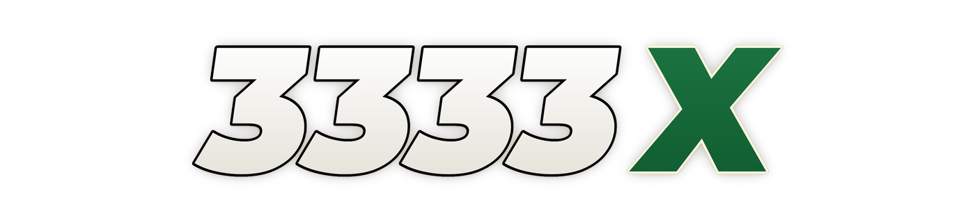 3333x